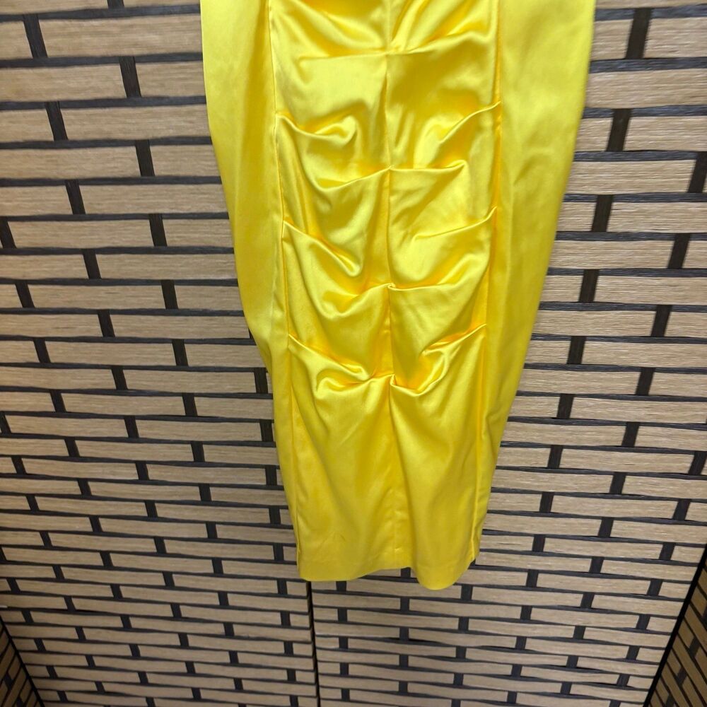 Cache‎ Yellow Dress Size 2 - Picture 4 of 11